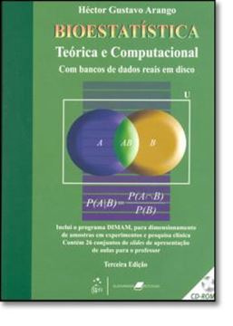 Imagem de BIOESTATISTICA - TEORICA E COMPUTACIONAL -  - 3ª EDICAO