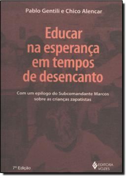 Imagem de EDUCAR NA ESPERANCA EM TEMPOS DE DESENCANTO - 8ªED