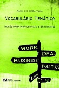 Imagem de VOCABULARIO TEMATICO - INGLES PARA PROFISSIONAIS E ESTUDANTES