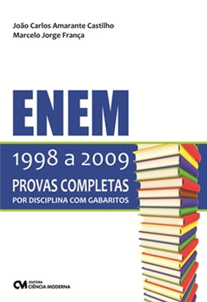 Picture of ENEM - 1998 A 2009 PROVAS COMPLETAS POR DISCIPLINA COM GABARITOS