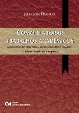 Imagem de COMO ELABORAR TRABALHOS ACADEMICOS