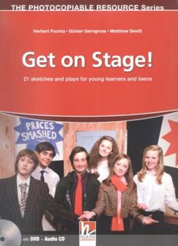 Imagem de GET ON STAGE!  WITH DVD AND CD - 21 SKETCHES AND PLAYS FOR YOUNG LEARNERS AND TEENS