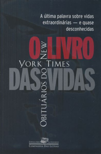 Picture of O LIVRO DAS VIDAS - OBITUARIOS DO NEW YORK TIMES