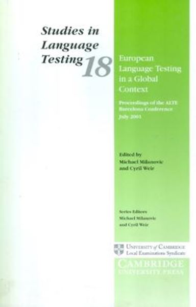 Picture of EUROPEAN LANGUAGE TESTING GLOBAL CONTEXT PAPERBACK