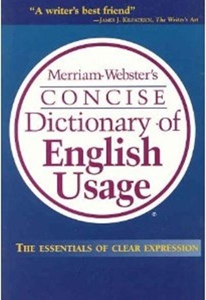 Picture of MERRIAM-WEBSTER´S CONCISE DICTIONARY OF ENGLISH USAGE