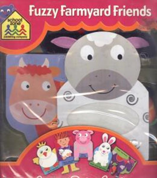 Picture of FUZZY FARMYARD FRIENDS - CLEVER BABY CARDS
