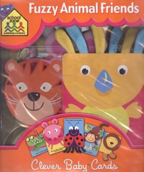 Picture of FUZZY ANIMAL FRIENDS - CLEVER BABY CARDS