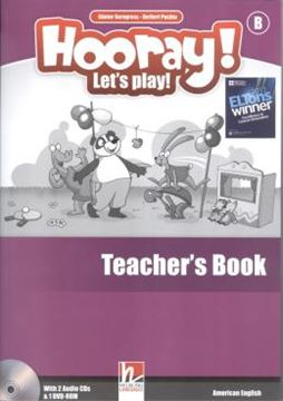 Imagem de HOORAY! LET´S PLAY! B TEACHER S BOOK WITH AUDIO CDS + DVD ROM