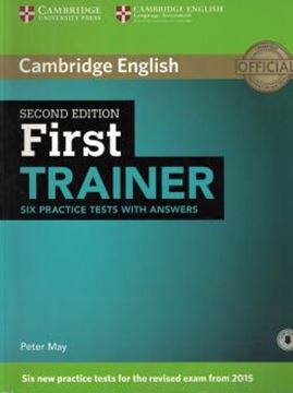 Imagem de FIRST TRAINER SIX PRACTICE TESTS WITH ANSWERS AND AUDIO - 2ND ED