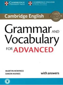 Imagem de GRAMMAR AND VOCABULARY FOR ADVANCED WITH ANSWERS