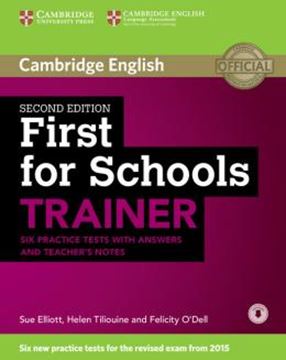 Imagem de FIRST FOR SCHOOLS TRAINER SIX PRACTICE TESTS WITH ANSWERS AND TEACHERS NOTES - 2ND ED