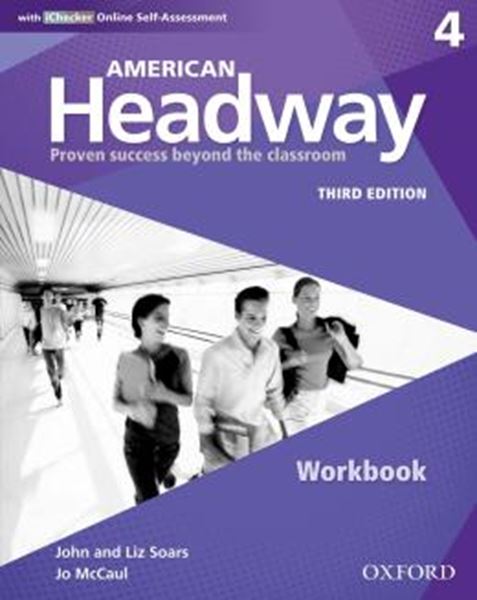 Picture of AMERICAN HEADWAY 4 WB WITH ICHECKER - 3RD ED