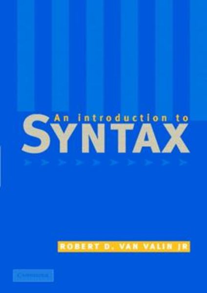 Picture of INTRODUCTION TO SYNTAX, AN