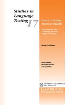 Imagem de ISSUES IN TESTING BUSNESS ENGLISH