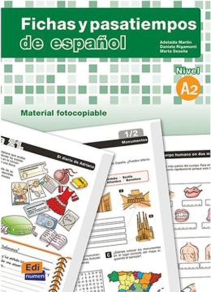 Picture of FICHAS Y PASATIEMPOS DE ESPANOL A2