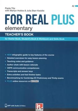 Imagem de FOR REAL PLUS ELEMENTARY TB + E-ZONE