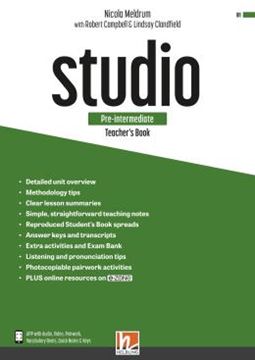 Imagem de STUDIO PRE-INTERMEDIATE COMBO FULL TB + E-ZONE