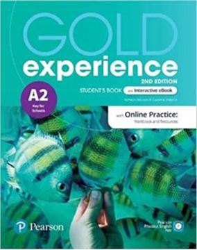 Imagem de GOLD EXPERIENCE A2 STUDENT´S BOOK & INTERACTIVE EBOOK WITH ONLINE PRACTICE, DIGITAL RESOURCES & APP - 2ND ED