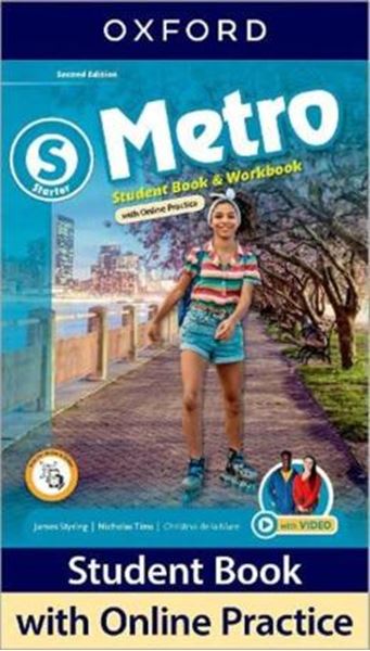 Picture of METRO STARTER STUDENT BOOK WITH ONLINE PRACTICE - 2ND ED