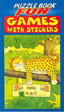 Imagem de PUZZLE BOOK FUN GAMES WITH STICKERS