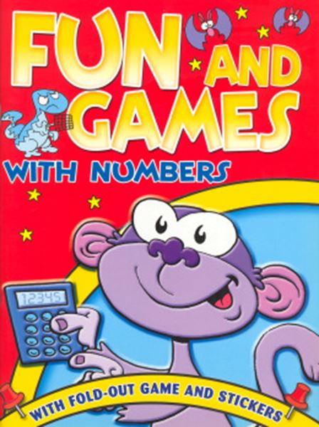 Picture of FUN AND GAMES WITH NUMBERS (WITH FOLD-OUT GAME AND STICKERS)
