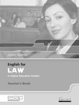Imagem de ENGLISH FOR LAW  TB