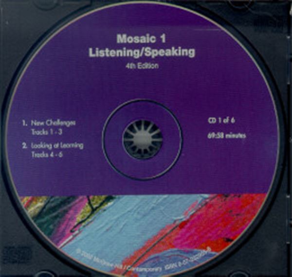 Picture of MOSAIC 1 LISTENING/SPEAKING CD - 4TH ED