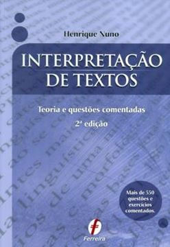 Imagem de INTERPRETACAO DE TEXTOS - TEORIA E QUESTOES COMENTADAS