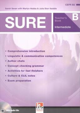 Imagem de SURE INTERMEDIATE COMBO SPLIT B TB BRITISH ENGLISH + 2 AUDIO CDS