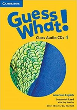 Imagem de GUESS WHAT! 4 CLASS AUDIO-CD - AMERICAN