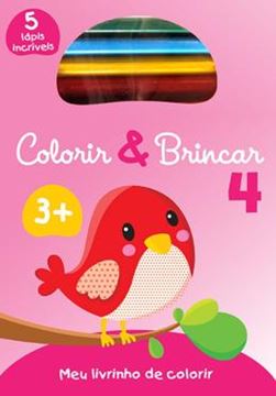 Imagem de COLORIR E BRINCAR 4 ROSA