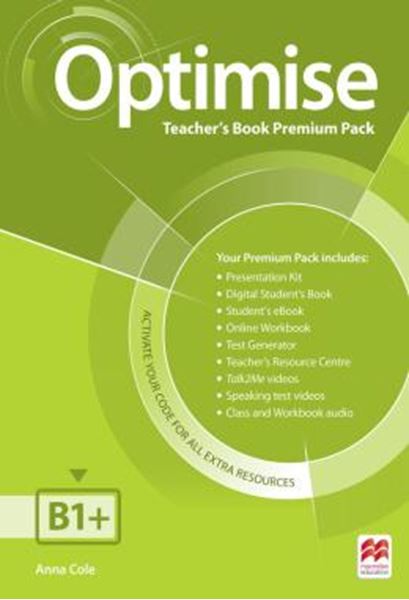 Picture of OPTIMISE B1+ TEACHER´S BOOK PREMIUM PACK - 1ST ED