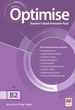 Imagem de OPTIMISE B2 TEACHER´S BOOK PREMIUM PACK - 1ST ED