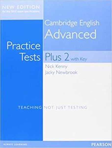 Picture of PRACTICE TESTS PLUS 2015 - CAMBRIDGE C1 ADVANCED STUDENT´S BOOK VOL. 2 W/ ONLINE RESOURCES (W/ KEY)