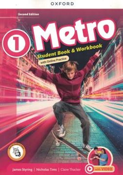 Imagem de METRO 1 SB WITH ONLINE PRACTICE PK - 2ND ED