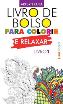 Imagem de LIVRO DE BOLSO PARA COLORIR E RELAXAR - LIVRO 1