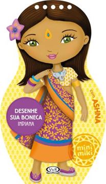 Imagem de DESENHE SUA BONECA INDIANA