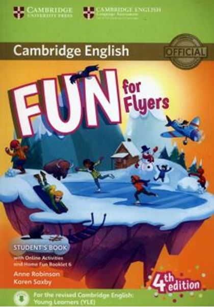 Picture of FUN FOR FLYERS SB WITH ONLINE ACTIVITIES WITH AUDIO AND HOME FUN BOOKLET 6 - 4TH ED