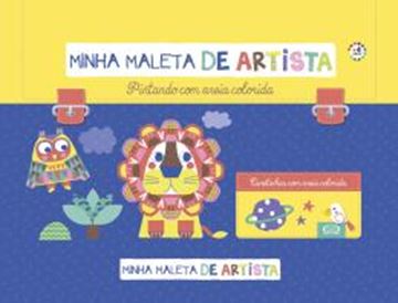 Imagem de MINHA MALETA DE ARTISTA - PINTANDO COM AREAIS COLORIDAS