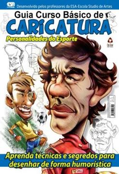 Imagem de GUIA CURSO BASICO DE CARICATURA - PERSONALIDADES DO ESPORTE