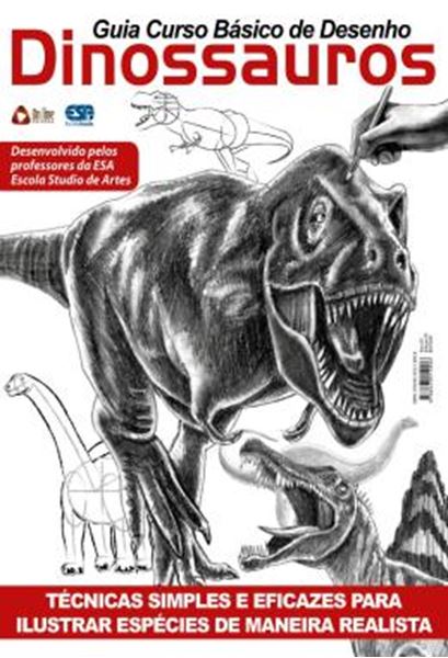 Picture of GUIA CURSO BASICO DE DESENHO - DINOSSAUROS