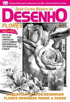 Imagem de GUIA CURSO BASICO DE DESENHO - FLORES