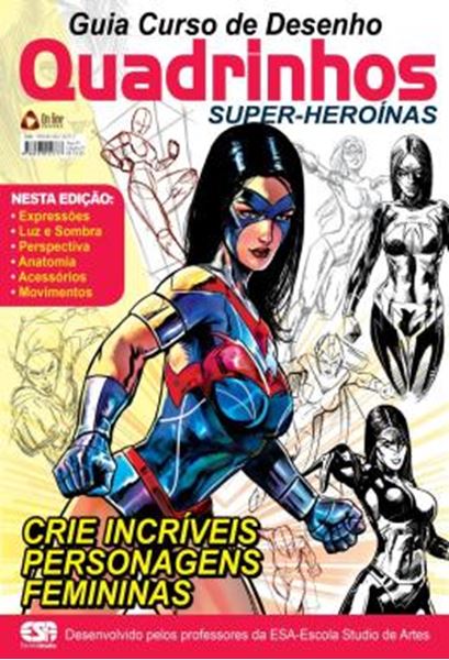 Picture of GUIA CURSO DE DESENHO - QUADRINHOS - SUPER-HEROINAS