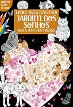 Imagem de LIVRO PARA COLORIR - JARDIM DOS SONHOS - ARTE ANTIESTRESSE