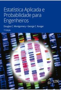 Imagem de ESTATISTICA APLICADA E PROBABILIDADE PARA ENGENHEIROS- 7ª ED.