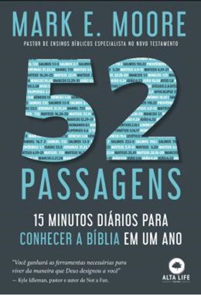 Picture of 52 PASSAGENS - 15 MINUTOS DIARIOS PARA CONHECER A BIBLIA EM UM ANO