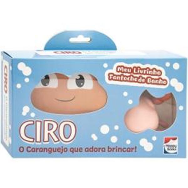 Picture of MEU LIVRINHO FANTOCHE DE BANHO - CIRO, O CARANGUEJO QUE ADORA BRINCAR