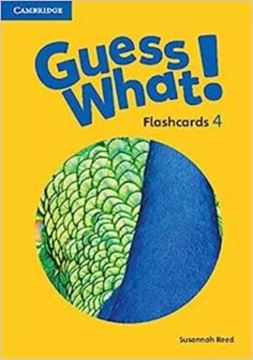 Imagem de GUESS WHAT! 4 FLASHCARDS - AMERICAN