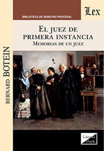 Picture of EL JUEZ DE PRIMERA INSTANCIA - MEMORIAS DE UN JUEZ