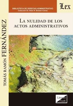 Imagem de LA NULIDAD DE LOS ACTOS ADMINISTRATIVOS